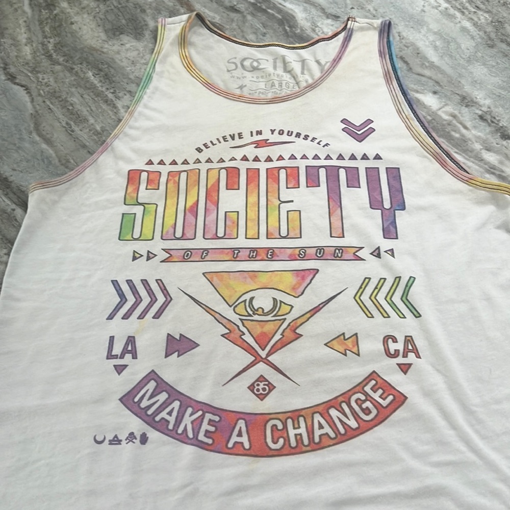Society clothing tank top from buckle